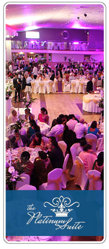 Platinum Suite events and wedding exhibitions